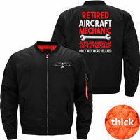 Thumbnail for HELICOPTER Ma-1 Bomber Jacket Flight Jacket Aviator Jacket THE AV8R