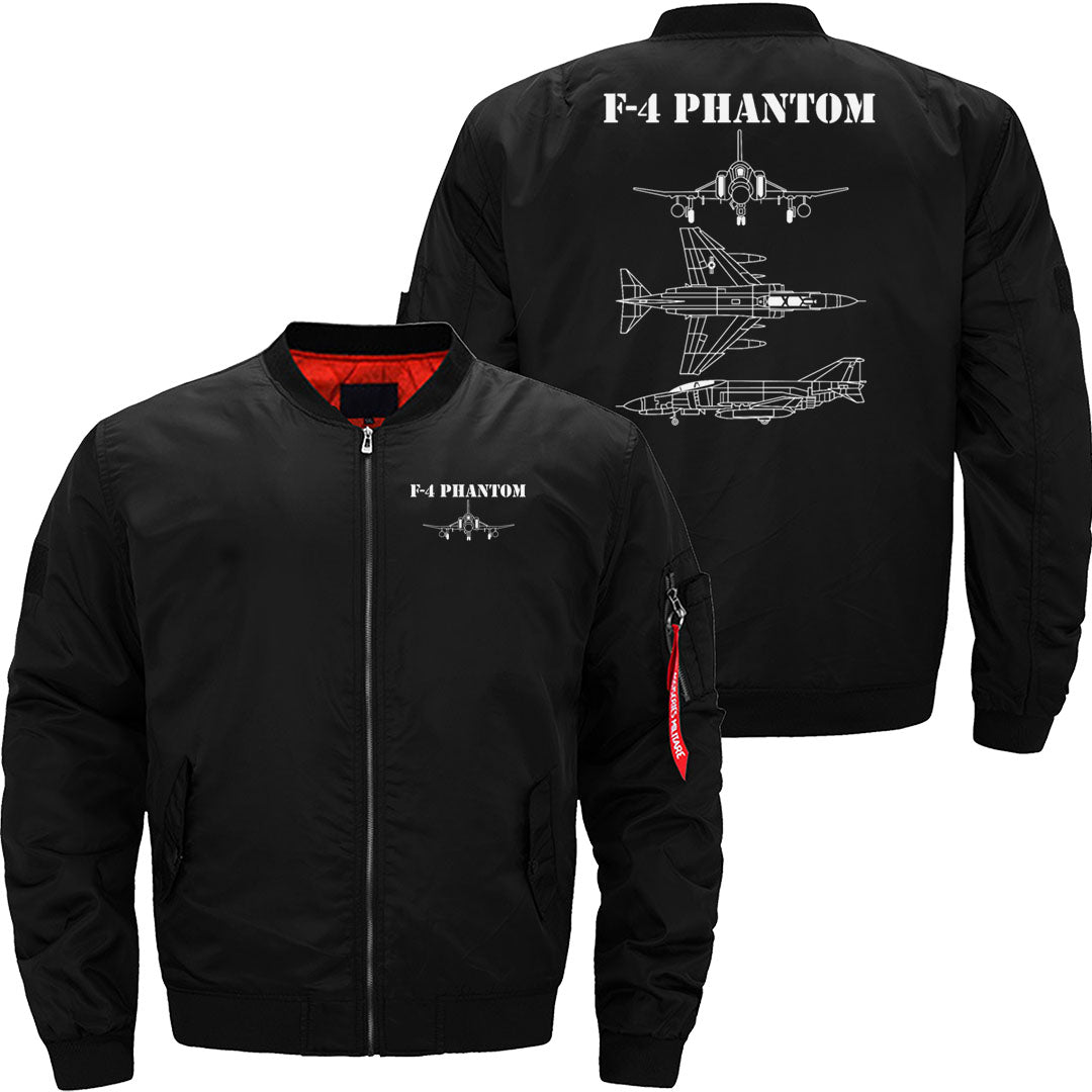 F-4 Phantom Fighter Jet Pilot Military JACKET THE AV8R