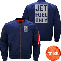 Thumbnail for Cool Jet Fuel Only Distressed Air Force gift JACKET THE AV8R