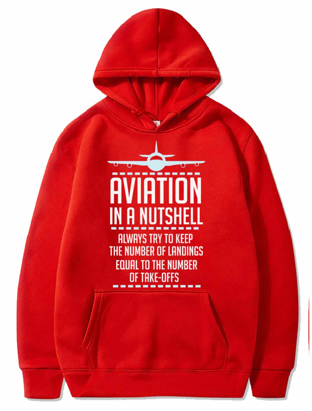 Aviation In A Nutshell Funny ATC Pilot Gift  PULLOVER THE AV8R