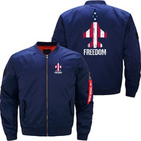 Thumbnail for FREEDOM USA Military Fighter Jet JACKET THE AV8R