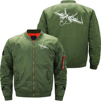 Thumbnail for Pilot fighter jet military plane flying JACKET THE AV8R