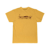 Thumbnail for Vintage airplane retro fly vector shape image T-SHIRT THE AV8R