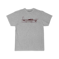 Thumbnail for Vintage airplane retro fly vector shape image T-SHIRT THE AV8R