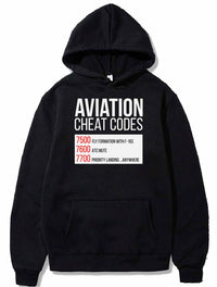 Thumbnail for Aviation Cheat Codes - Funny For Pilots And Atc PULLOVER THE AV8R