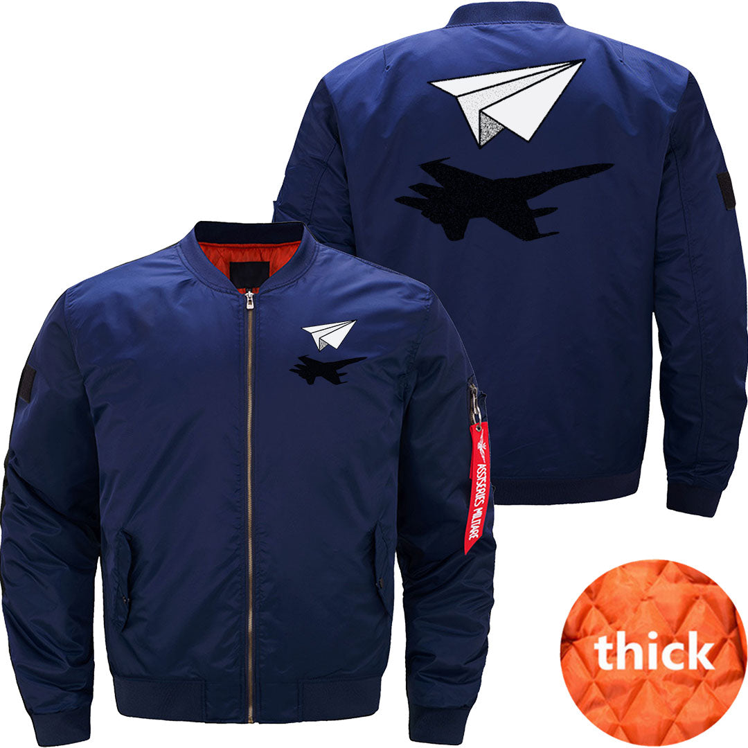 Paper Plane Fighter Jet JACKET THE AV8R