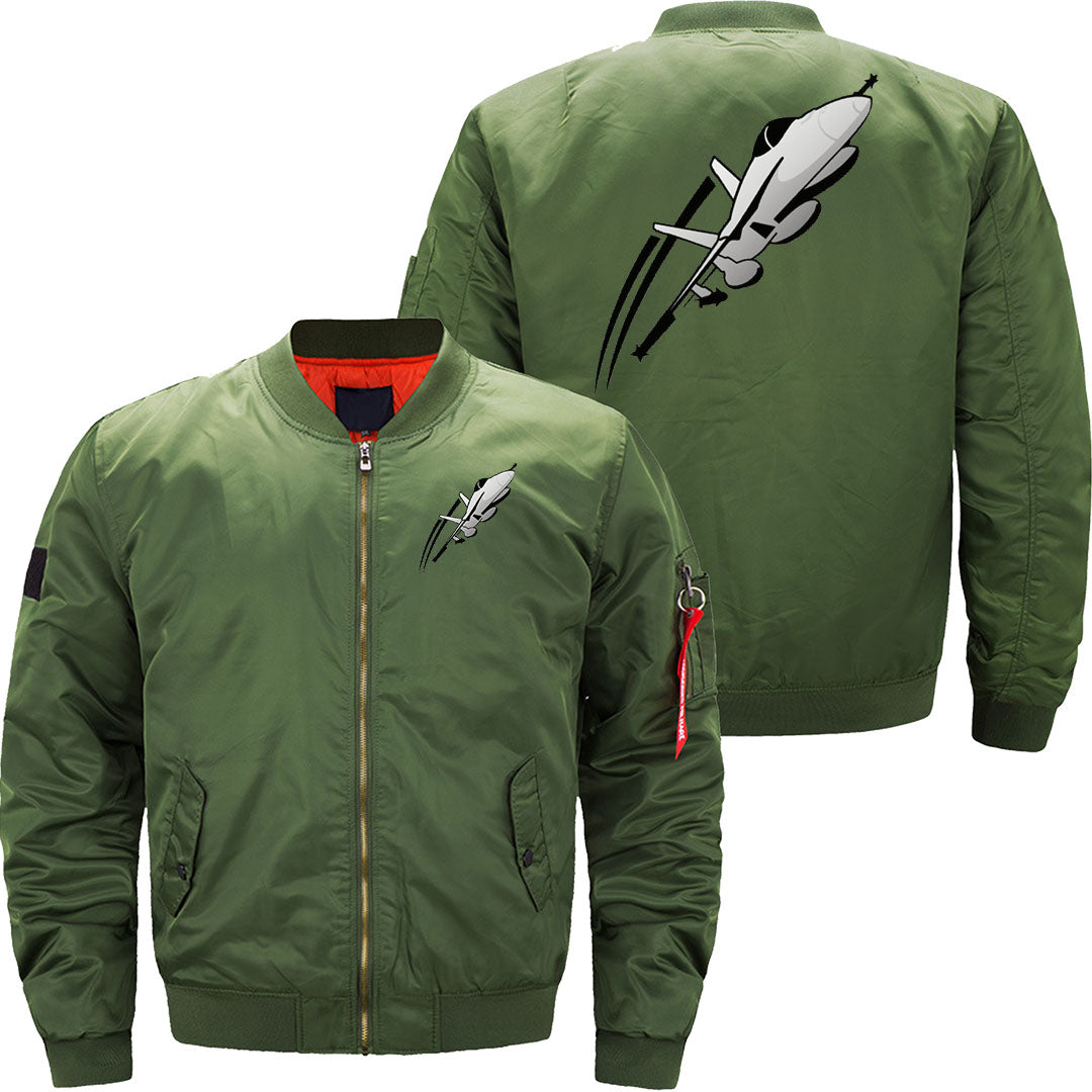 Military Fighter Jet Aircraft JACKET THE AV8R