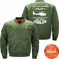 Thumbnail for HELICOPTER Ma-1 Bomber Jacket Flight Jacket Aviator Jacket THE AV8R