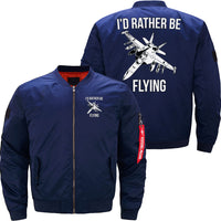 Thumbnail for I'd rather be flying fighter jet JACKET THE AV8R