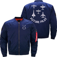 Thumbnail for Future Pilot Fighter Jet Aircraft Airplane JACKET THE AV8R