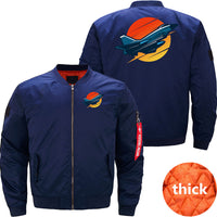 Thumbnail for Fighter jet, jet aircraft, airforce, airspace, fun JACKET THE AV8R