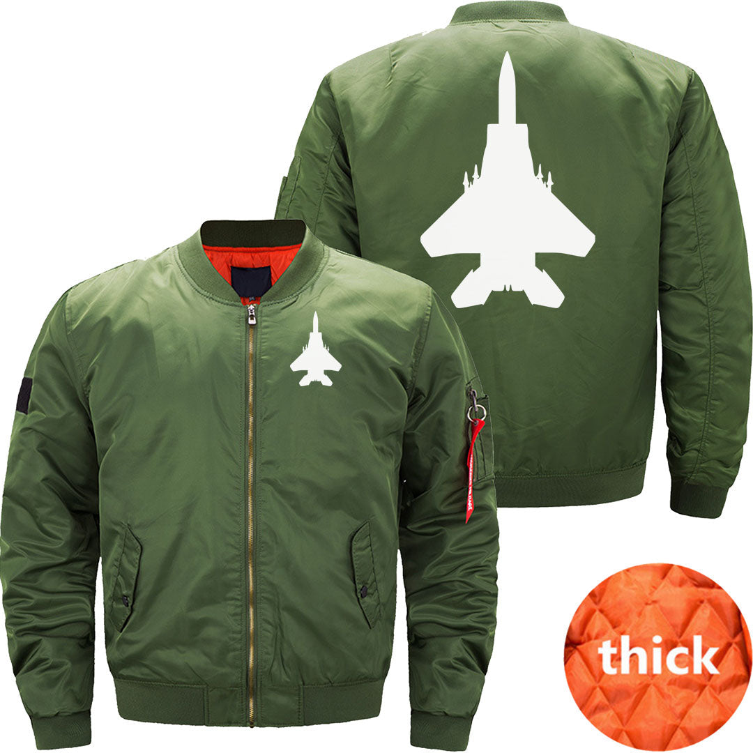 Fighter jet (top view) JACKET THE AV8R