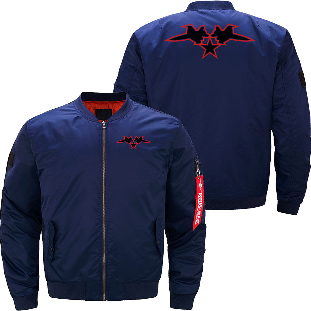 DUO star command fighter jets military airforce JACKET THE AV8R