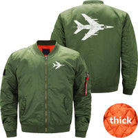 Thumbnail for Jet - Air Force - Plane - Military JACKET THE AV8R