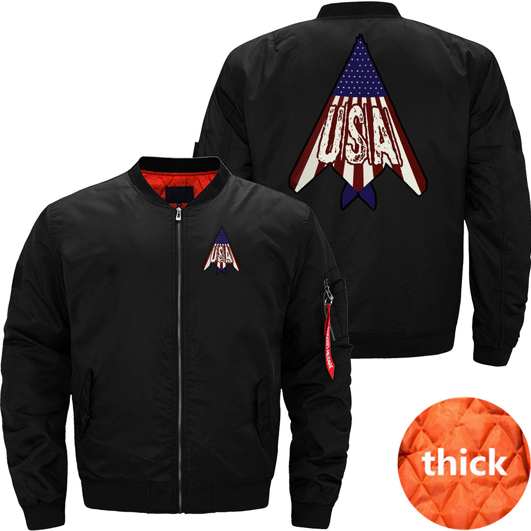 USA Airplane Jet Fighter JACKET THE AV8R