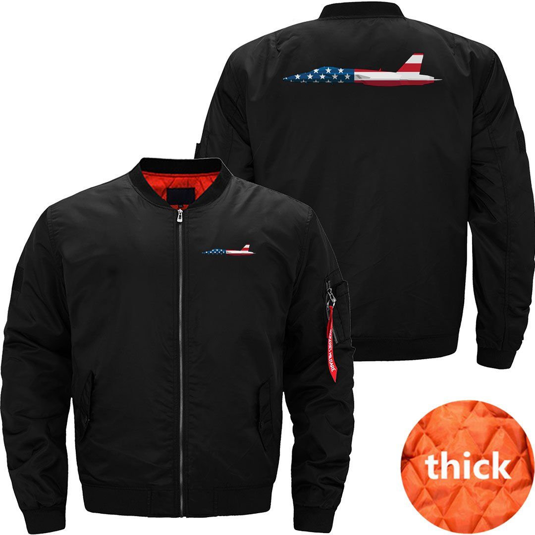 American Flag Military Jet JACKET THE AV8R