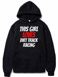 Thumbnail for DIRTTRACK RACING this Girl loves dirt track racing PULLOVER THE AV8R