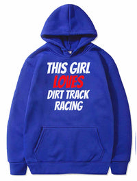 Thumbnail for DIRTTRACK RACING this Girl loves dirt track racing PULLOVER THE AV8R