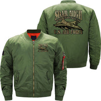 Thumbnail for US Air Force Military USA Jet Fighter Gift Idea JACKET THE AV8R