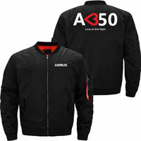 Thumbnail for AIRBUS A350 Ma-1 Bomber Jacket Flight Jacket Aviator Jacket THE AV8R