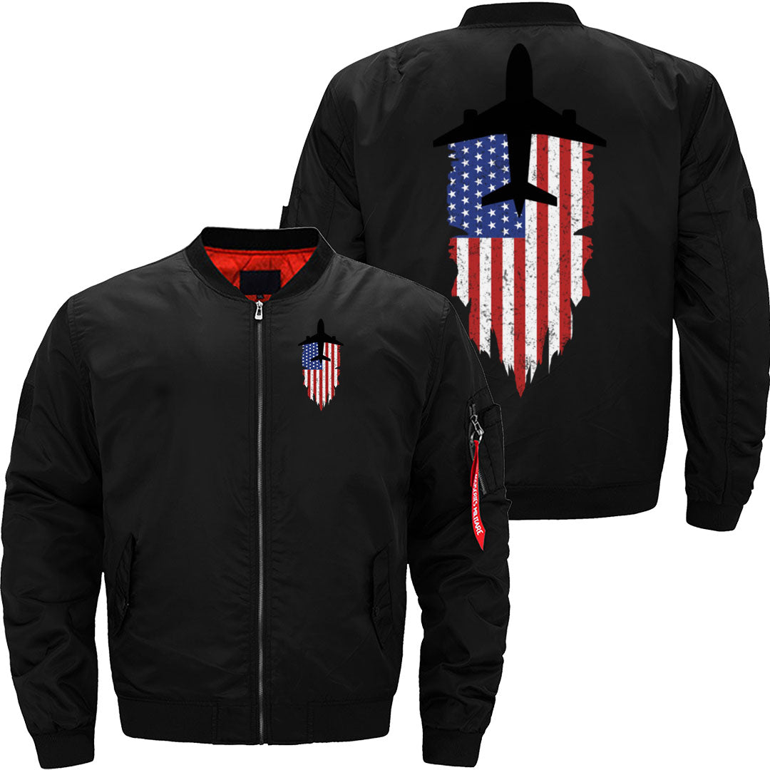 USA Airplane Jet Fighter JACKET THE AV8R