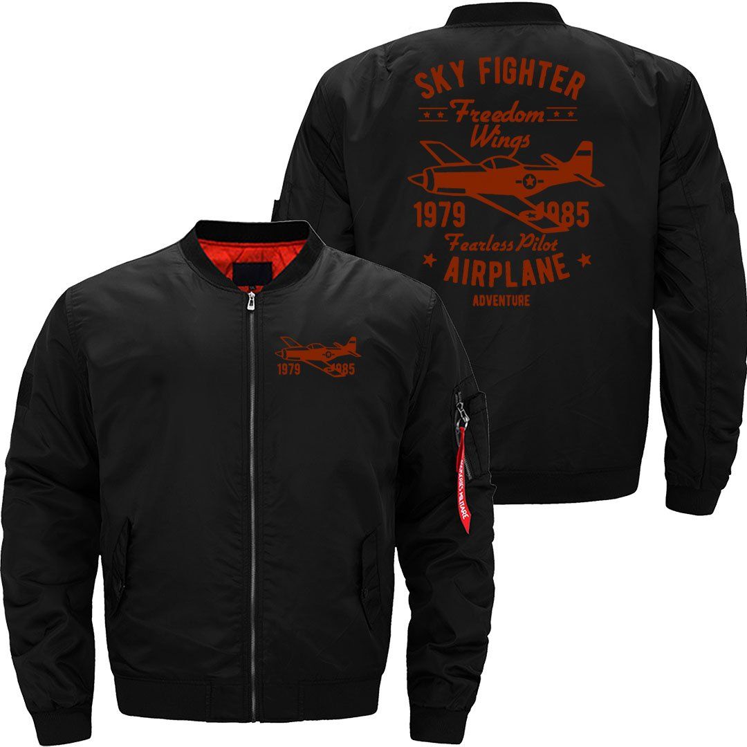 sky fighter airplane JACKET THE AV8R