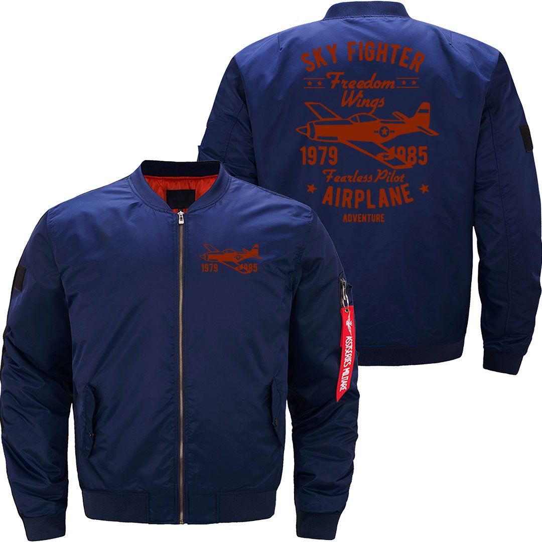 sky fighter airplane JACKET THE AV8R