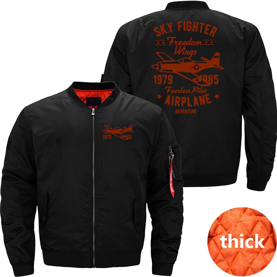 sky fighter airplane JACKET THE AV8R