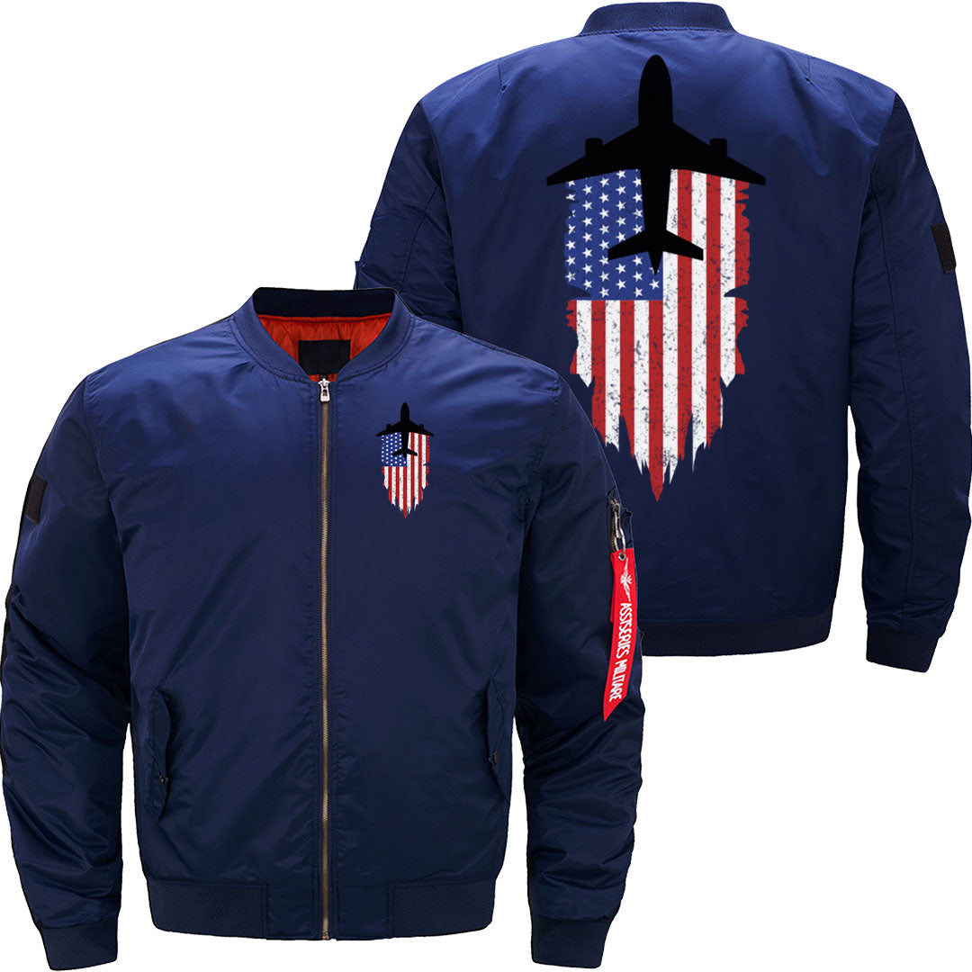 USA Airplane Jet Fighter JACKET THE AV8R