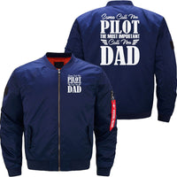 Thumbnail for Pilot Dad Fighter Jet Aircraft Airplane JACKET THE AV8R