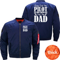 Thumbnail for Pilot Dad Fighter Jet Aircraft Airplane JACKET THE AV8R