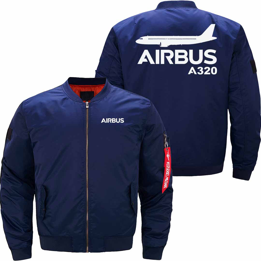 AIRBUS A320 Ma-1 Bomber Jacket Flight Jacket Aviator Jacket THE AV8R