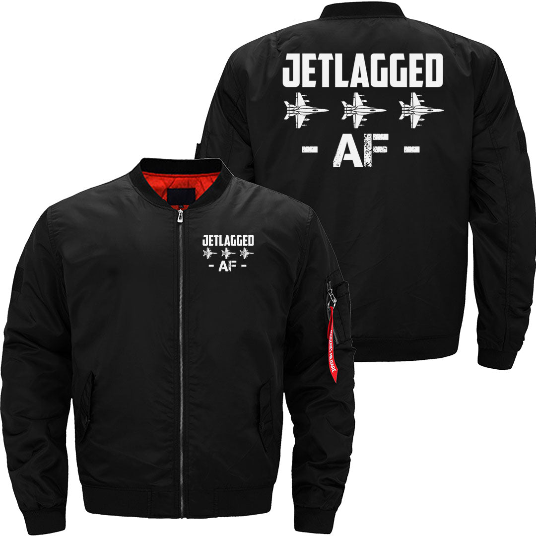 Jet Lag AF Jet Fighter Pilot Air Force Aviator JACKET THE AV8R