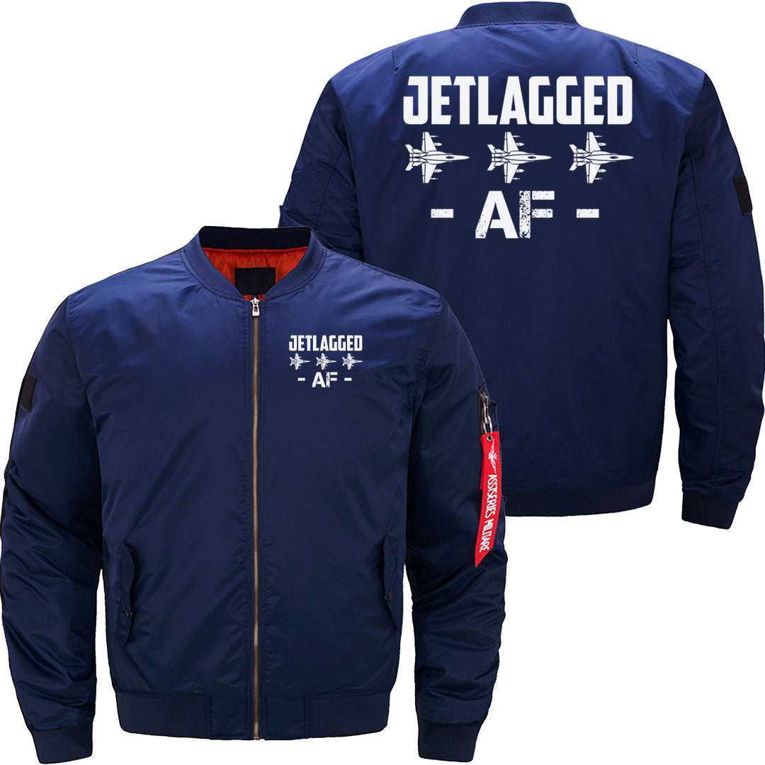 Jet Lag AF Jet Fighter Pilot Air Force Aviator JACKET THE AV8R