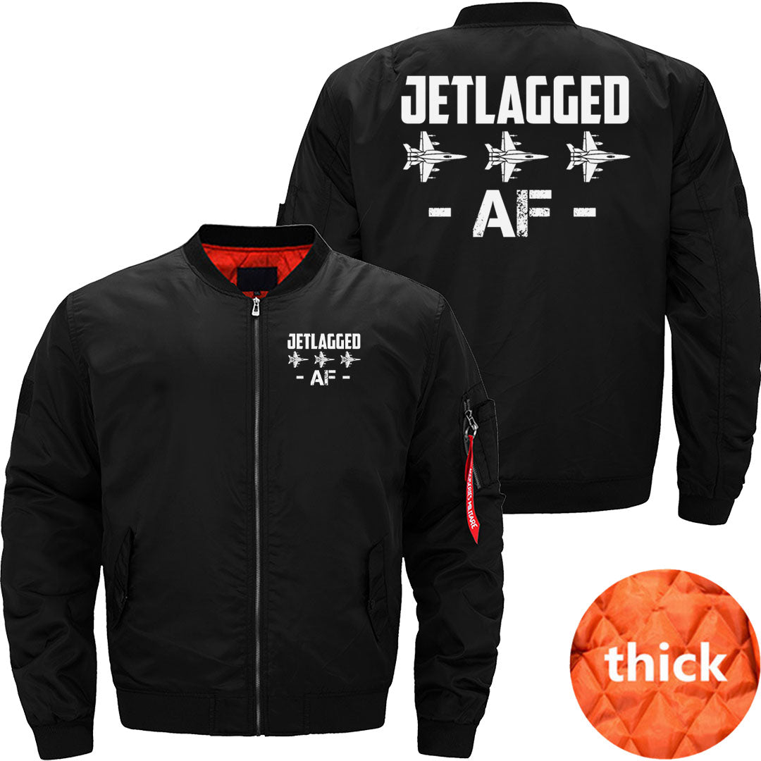 Jet Lag AF Jet Fighter Pilot Air Force Aviator JACKET THE AV8R