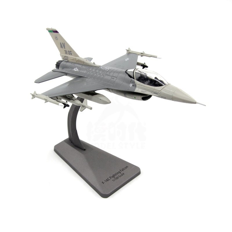 AF1 U.S. AIR FORCE F - 16C FIGHTER FALCON 31ST WING F16 DIECAST METAL FINISHED AIRCRAFT - PILOTSX