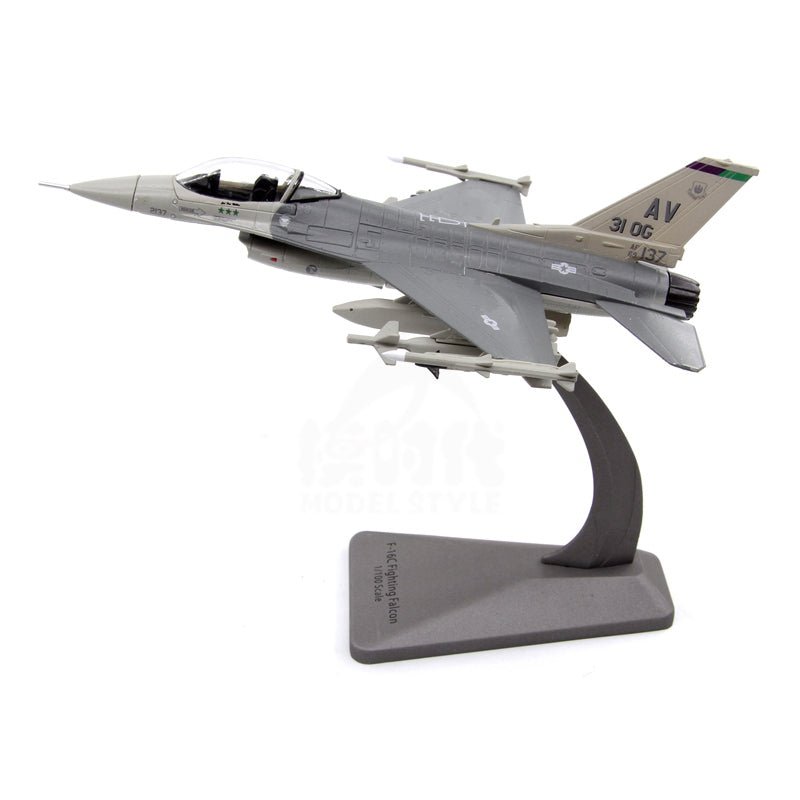 AF1 U.S. AIR FORCE F - 16C FIGHTER FALCON 31ST WING F16 DIECAST METAL FINISHED AIRCRAFT - PILOTSX