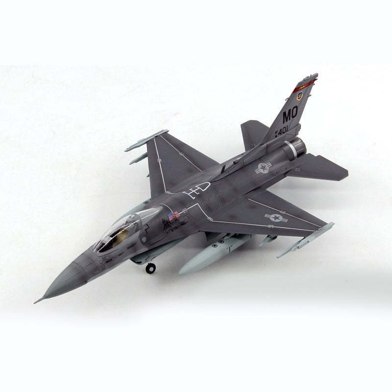 AF1 U.S. AIR FORCE F - 16C FIGHTER FALCON 366ST WING F16C DIECAST PLASTIC FINISHED MODEL - PILOTSX