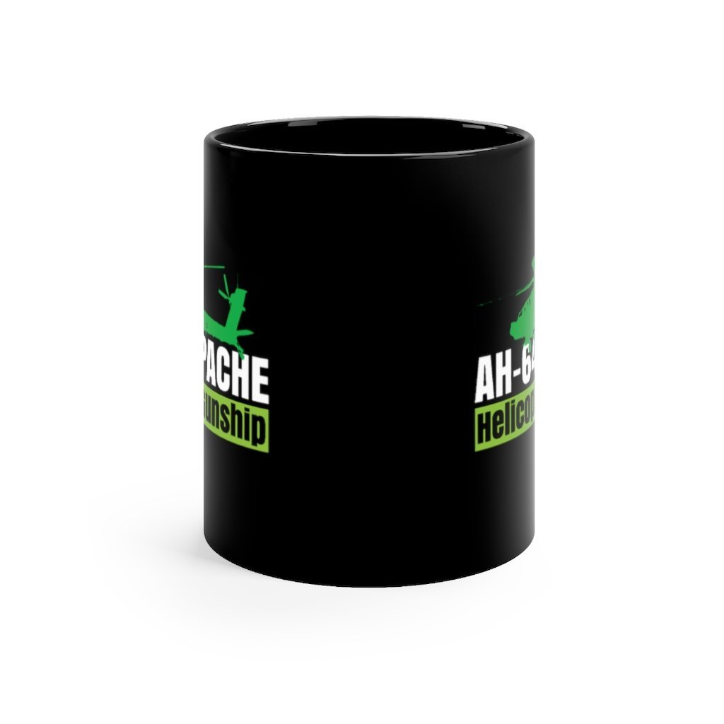 AH 64 APACHE HELICOPTER GUNSHIP MUG - PILOTSX