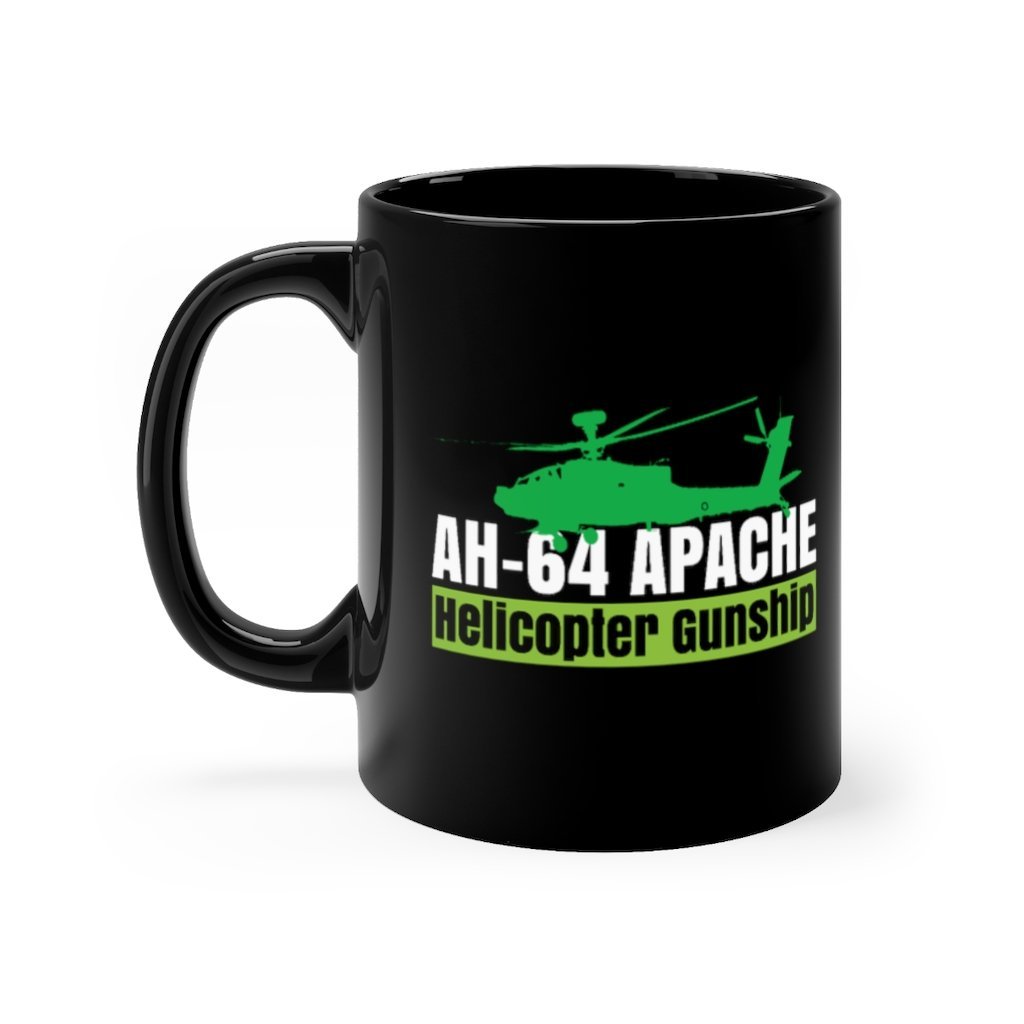 AH 64 APACHE HELICOPTER GUNSHIP MUG - PILOTSX