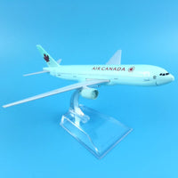 Thumbnail for AIR CANADA AIRLINE BOEING 777 METAL ALLOY MODEL PLANE AIRCRAFT MODEL - PILOTSX