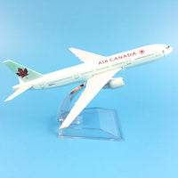 Thumbnail for AIR CANADA AIRLINE BOEING 777 METAL ALLOY MODEL PLANE AIRCRAFT MODEL - PILOTSX