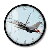 Thumbnail for AIR FORCE F - 16 FIGHTING FALCON TAKING OFF MODERN WALL CLOCK - PILOTSX