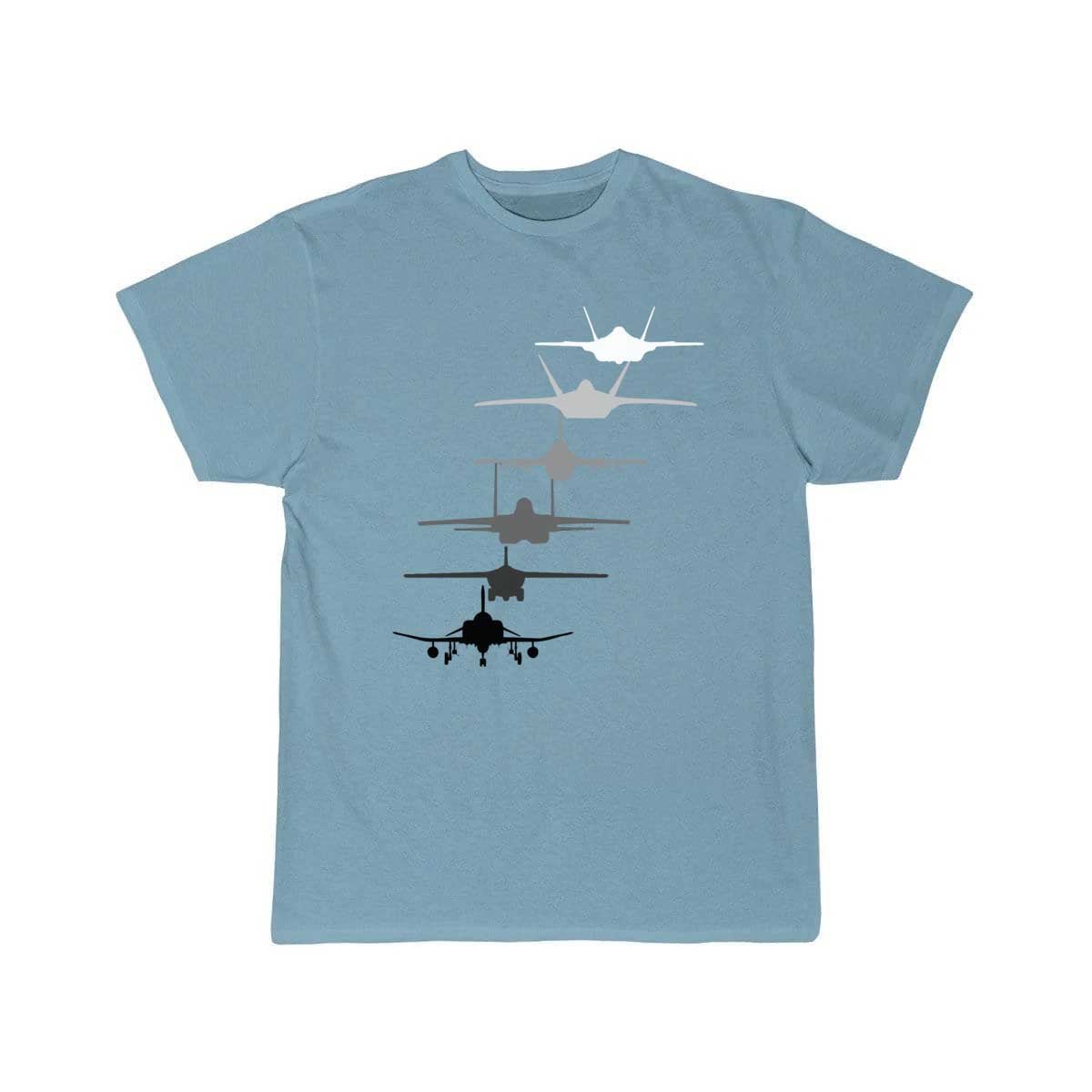 AIR FORCE FIGHTER JETS F4 F111 F15 F16 F22 F35 GIF T - SHIRT - PILOTSX