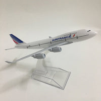 Thumbnail for AIR FRANCE BOEING 747 PLANE MODEL AIRPLANE MODEL AIRCRAFT MODEL DIECAST METAL AIRPLANES - PILOTSX