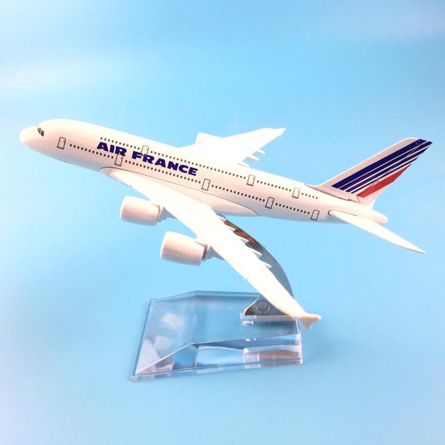 AIR FRANCE BOEING 747 PLANE MODEL AIRPLANE MODEL AIRCRAFT MODEL DIECAST METAL AIRPLANES - PILOTSX