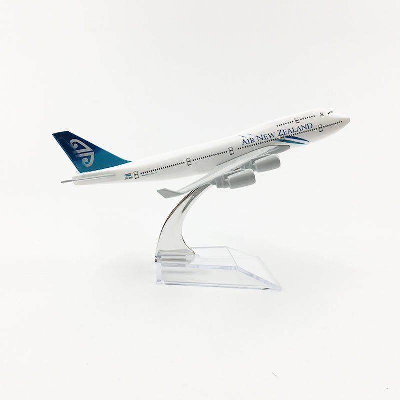 AIR NEW ZEALAND BOEING 747 PLANE MODEL AIRCRAFT MODEL 1:400 DIECAST METAL AIRPLANES - PILOTSX