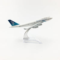 Thumbnail for AIR NEW ZEALAND BOEING 747 PLANE MODEL AIRCRAFT MODEL 1:400 DIECAST METAL AIRPLANES - PILOTSX