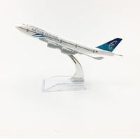 Thumbnail for AIR NEW ZEALAND BOEING 747 PLANE MODEL AIRCRAFT MODEL 1:400 DIECAST METAL AIRPLANES - PILOTSX