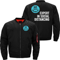 Thumbnail for AIR TRAFFIC CONTROLLER ATC AIR TRAFFIC BOMBER FLIGHT AVIATOR JACKET - PILOTSX